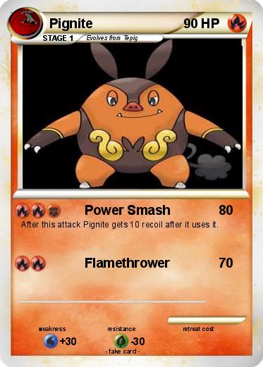 Pokemon Pignite