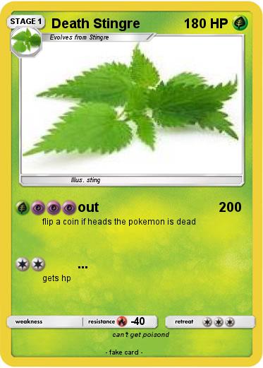 Pokemon Death Stingre