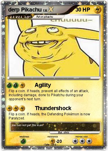 Pokemon derp Pikachu