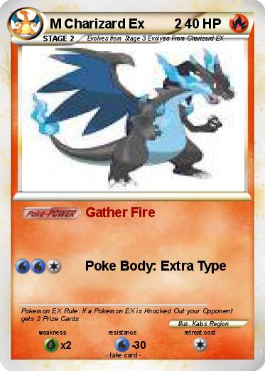 Pokemon M Charizard Ex        2