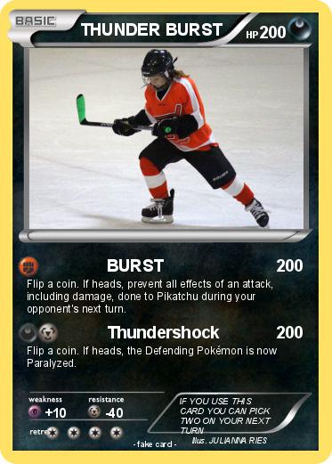 Pokemon THUNDER BURST