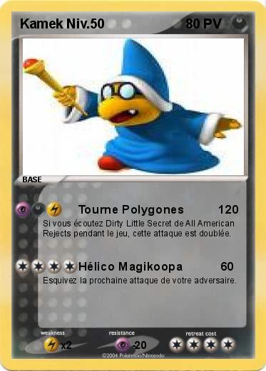Pokemon Kamek Niv.50
