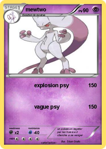 Pokemon mewtwo