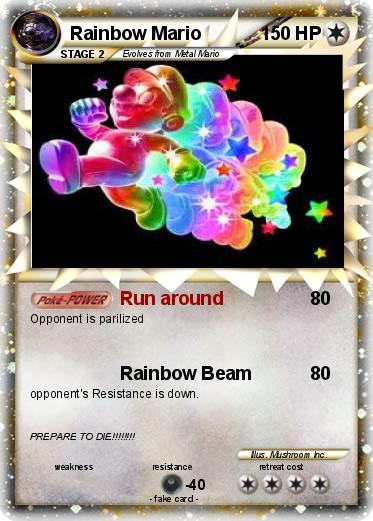 Pokemon Rainbow Mario