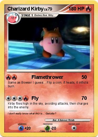 Pokemon Charizard Kirby
