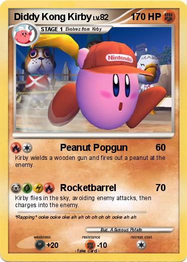 Pokemon Diddy Kong Kirby