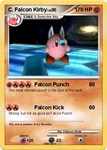 Pokemon C. Falcon Kirby
