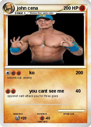Pokemon john cena
