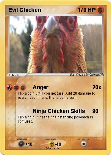 Pokemon Evil Chicken