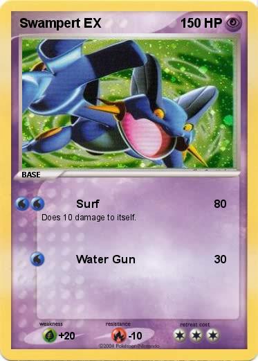 Pokemon Swampert EX