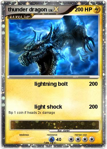 Pokemon thunder dragon