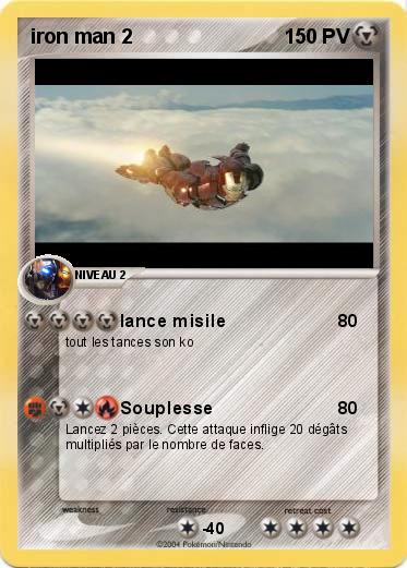 Pokemon iron man 2