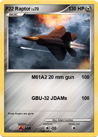 Pokemon F22 Raptor