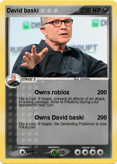 Pokemon David baski
