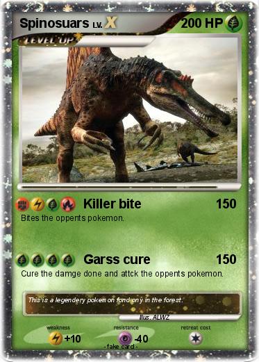 Pokemon Spinosuars