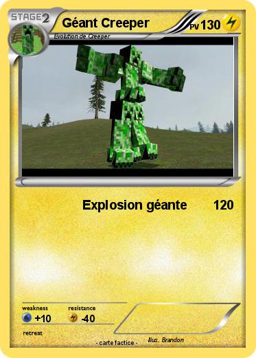 Pokemon Géant Creeper