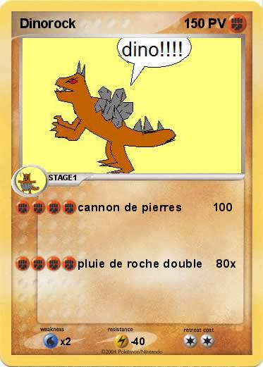 Pokemon Dinorock
