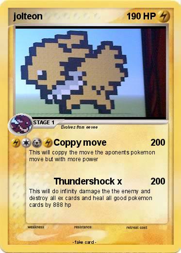 Pokemon jolteon