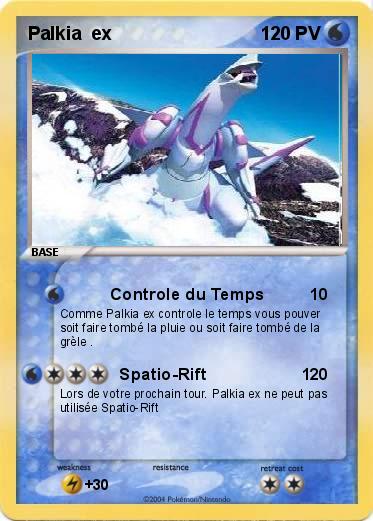 Pokemon Palkia  ex
