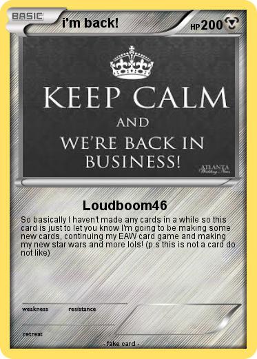 Pokemon i'm back!