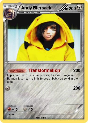 Pokemon Andy Biersack