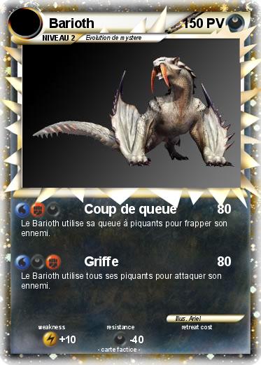 Pokemon Barioth