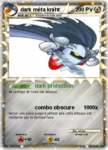 Pokemon dark méta kniht