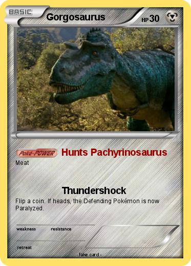Pokemon Gorgosaurus