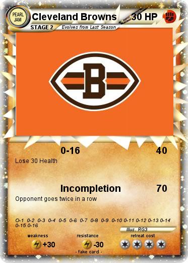 Pokemon Cleveland Browns
