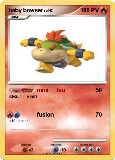 Pokemon baby bowser