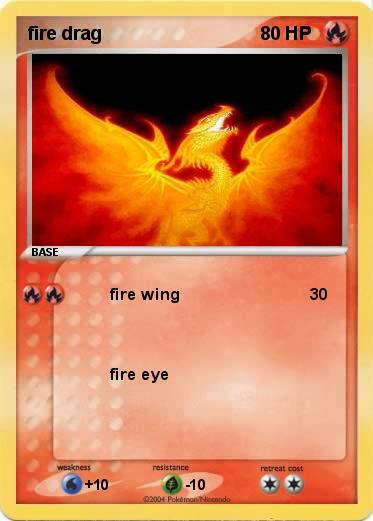 Pokemon fire drag