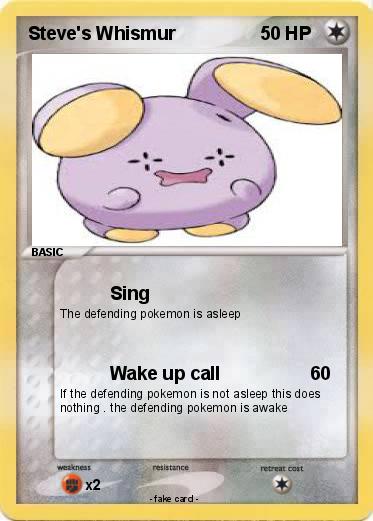 Pokemon Steve's Whismur