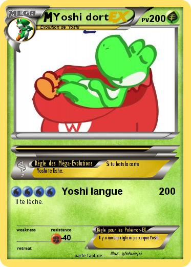 Pokemon Yoshi dort