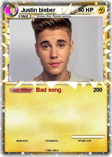 Pokemon Justin bieber
