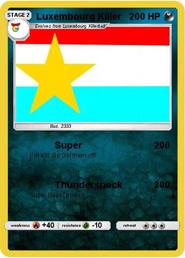 Pokemon Luxembourg Killer