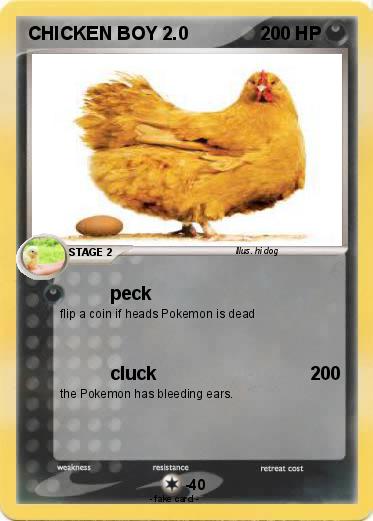 Pokemon CHICKEN BOY 2.0