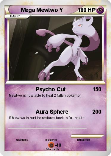 Pokemon Mega Mewtwo Y