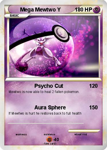 Pokemon Mega Mewtwo Y