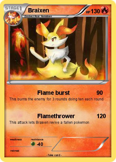 Pokemon Braixen