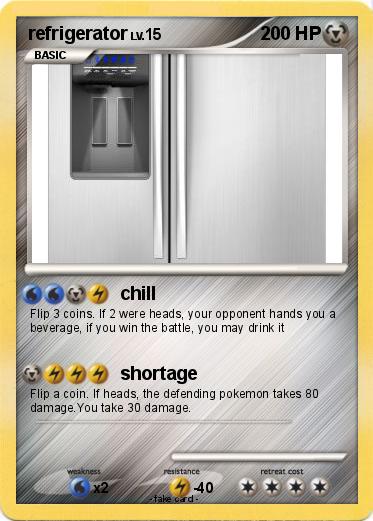 Pokemon refrigerator