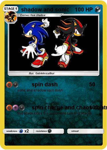 Pokemon shadow and sonic