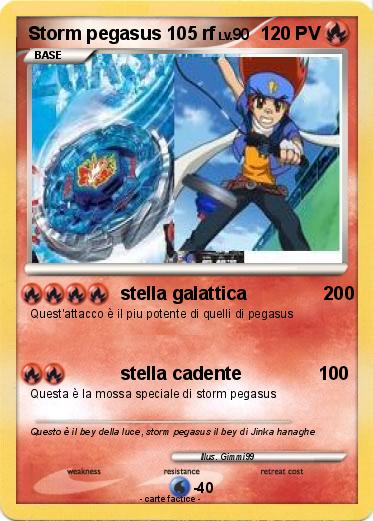 Pokemon Storm pegasus 105 rf