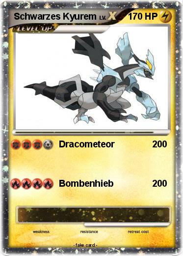 Pokemon Schwarzes Kyurem