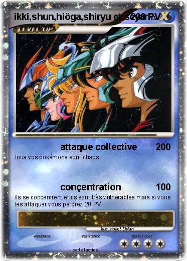 Pokemon ikki,shun,hiöga,shiryu et seyar