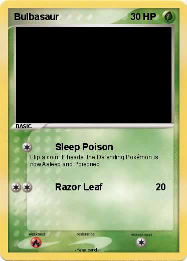 Pokemon Bulbasaur