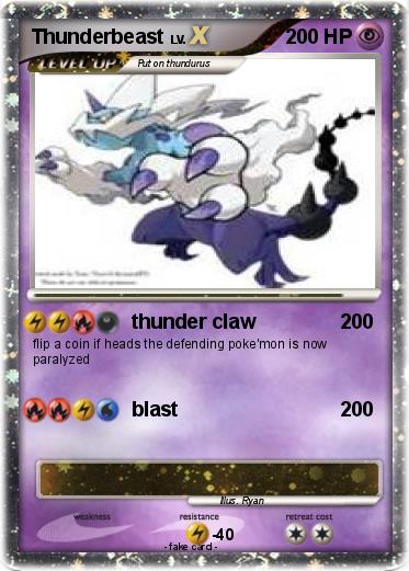 Pokemon Thunderbeast