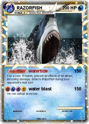 Pokemon RAZORFISH