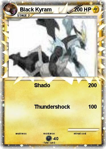 Pokemon Black Kyram