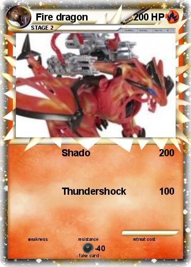 Pokemon Fire dragon