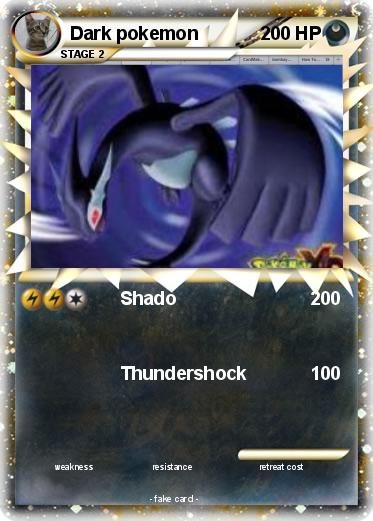 Pokemon Dark pokemon